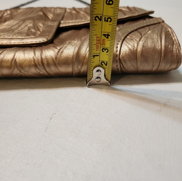 Vintage Jessica McClintock Dark Gold Shoulder Bag, EUC - Picture 12 of 14